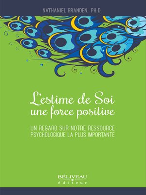 cover image of L'estime de soi, une force positive